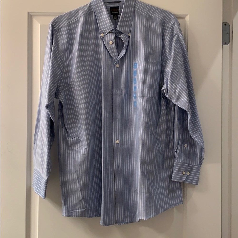 Men’s Docker’s Collection Blue & White Button Down